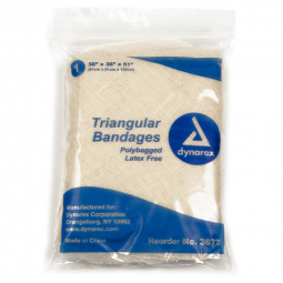dynarex Dynarex 3672-dynarex Triangular Bandage, 36 x 36 x 51 Inch, Retainer Dressings (BX)