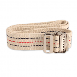 dynarex Dynarex 4352-dynarex Pinstripe Gait Belt with Metal Buckle, 60-Inch Length, Transfer Belts