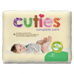 Cuties Complete Care First Quality CDB002-Cuties Complete Care Diapers, Size 2, Baby Diapers (PK)