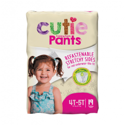 Cutie Pants First Quality CR9008-Cutie Pants Training Pants, Female, Toddler, Disposable, Heavy Abso