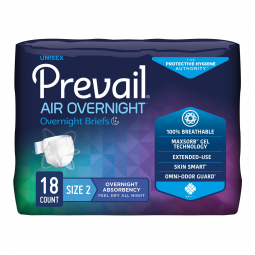 Prevail Air Overnight First Quality NGX-013-Prevail AIR Overnight Briefs, Heavy Absorbency, Unisex A
