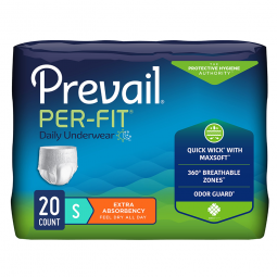 Prevail Per-Fit First Quality PF-511-Unisex Adult Absorbent Underwear Prevail Per-Fit Pull On with T