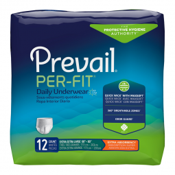 Prevail Per-Fit First Quality PF-517-Prevail Per-Fit Extra Absorbent Underwear, 2X-Large, Briefs & D