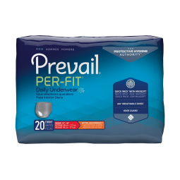 Prevail Per-Fit Men First Quality PFM-512-Prevail Per-Fit Men Adult Moderate Absorbent Underwear, Me