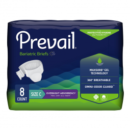 Prevail Bariatric First Quality PV-110-Prevail Bariatric Briefs, Size C, Briefs & Diapers (CS)