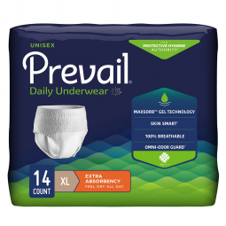 Prevail Daily Underwear First Quality PV-514-Prevail Daily Underwear Extra Absorbent Underwear, Extr