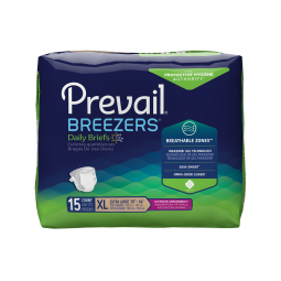 Prevail Breezers First Quality PVB-014/1-Prevail Breezers Ultimate Incontinence Brief, Extra Large, 