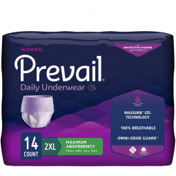 Prevail For Women Daily Underwear First Quality PWC-517-Prevail for Women Daily Absorbent Underwear,