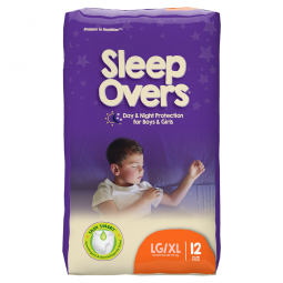Cuties Sleep Overs First Quality SLP05302-Cuties Sleep Overs Absorbent Underwear, Large/Extra Large,