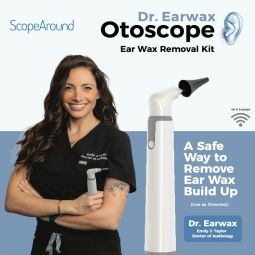 Dr. EarWax DR-SA39W Digital Otoscope and Ear Wax Removal Kit