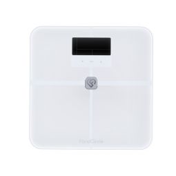 FondCircle FBF-F3 Smart Body Fat BMI Scale - 400 lb Capacity - Color-Coded Indicators & User Icons