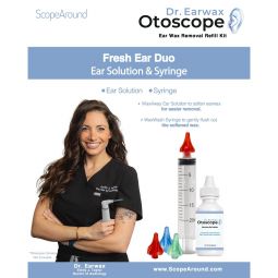 Dr. Earwax Fresh Ear Duo Refill Kit