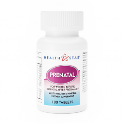 HealthStar Geri-Care 575-01-HST-Health*Star Prenatal Vitamin Supplement Minerals (CS/12)