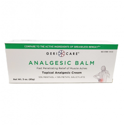 Geri-Care 57896011603-Geri-Care Analgesic Balm Topical Analgesic Cream, 3-ounce tube, Pain Relief