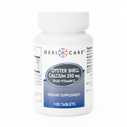 Geri-Care Geri-Care 731-01-GCP-Geri-Care Oyster Shell Calcium Plus Vitamin D Joint Health Supplement