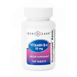 Geri-Care Geri-Care 853-01-GCP-Geri-Care Vitamin B-6 Supplement, Vitamins & Minerals (CS)