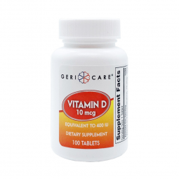 Geri-Care Geri-Care 874-01-GCP-Geri-Care Vitamin D-3 Supplement, Vitamin D Supplements (CS)