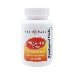Geri-Care Geri-Care 874-01-GCP-Geri-Care Vitamin D-3 Supplement, Vitamin D Supplements (CS)