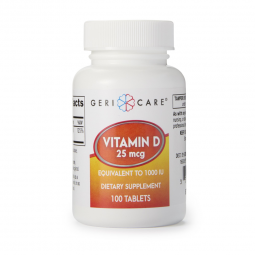 Geri-Care Geri-Care 876-01-GCP-Geri-Care Vitamin D-3 Supplement, Vitamins & Minerals (CS)