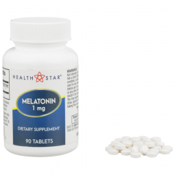 Geri-Care 884-09-HST HealthStar Melatonin Natural Sleep Aid (Case)