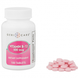 Geri-Care Geri-Care 886-01-GCP-Geri-Care Vitamin B-12 Supplement, Vitamin B Supplements (CS)