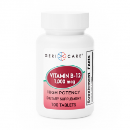 Geri-Care Geri-Care 896-01-GCP-Geri-Care Vitamin B-12 Supplement, Vitamin B Supplements (BT)