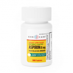 Geri-Care Geri-Care 981-30-GCP-Geri-Care Low Dose Aspirin Pain Relief, Pain Relief (CS)