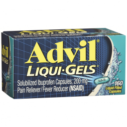 Advil Liqui-Gels Glaxo Consumer Products 00573016989-Advil Liqui-Gels Ibuprofen Pain Relief, Pain Re