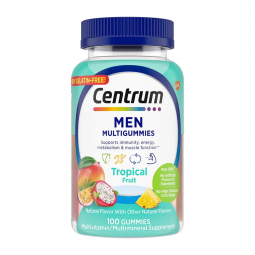 Centrum Men Glaxo Consumer Products 30573128635-Centrum Men MultiGummies Assorted Natural Fruit Flav