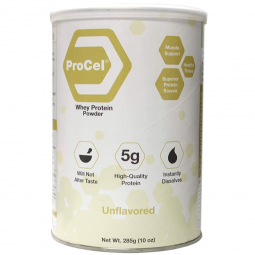ProCel Global Health Products GH80-ProCel Whey Protein Powder, 10-ounce Can, Modular Components