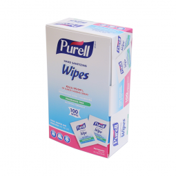 Purell GOJO 9022-10-Purell Hand Sanitizing Wipe, Ethyl Alcohol, Hand Sanitizers (BX)