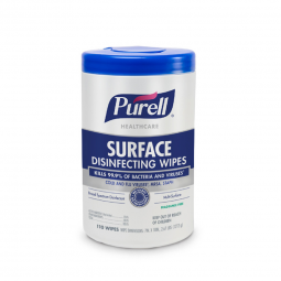 Purell Healthcare GOJO 9340-06-Purell Healthcare Surface Disinfectant Cleaner Premoistened Alcohol B