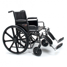 Graham-Field 3G010540 Traveler Heavy Duty Bariatric Wheelchair, 24 in Seat Width
