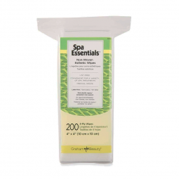 Graham-Field 52509 Spa Essentials Esthetic Wipe, 4 x 4 in, Personal Wipes (PK)