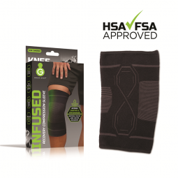 Green Drop Green Drop Compression KNE-1453-Green Drop™ Infused Compression Sleeve Knee Support, La