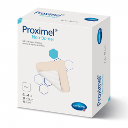 Proximel Basic Non-Border Hartmann 15713107-Foam Dressing Proximel Basic Non-Border 4 x 4 in Without