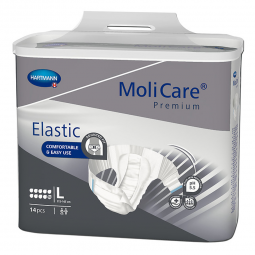 MoliCare Premium Elastic 10D Hartmann 165673-MoliCare Premium Elastic Incontinence Brief, 10D, Large