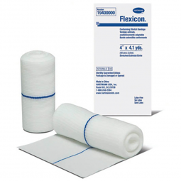 Flexicon Hartmann 19400000-Flexicon Sterile Conforming Bandage, 4 Inch x 4-1/10 Yard, Conforming & R