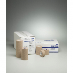 Medi-Rip Hartmann 25100000-Medi-Rip Self-adherent Closure Cohesive Bandage, 1 Inch x 5 Yard, Compres