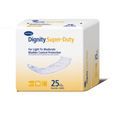 Dignity Super-Duty Hartmann 26955-Dignity Incontinence Liner 4" x 12", Moderate Absorbency, Polymer 