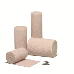 Econo-Wrap LF Hartmann 33400000-Econo-Wrap LF Clip Detached Closure Elastic Bandage, 4 in x 5 yd (PK