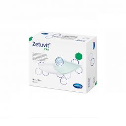 Zetuvit Plus Hartmann 413110-Zetuvit Plus Sterile Superabsorbent Dressing, 4 x 4 Inch, Cellulose Dre