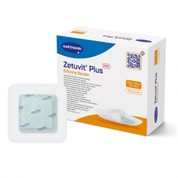 Zetuvit Plus Silicone Border Hartmann 413901-Zetuvit Plus Silicone Border Super Absorbent Dressing, 