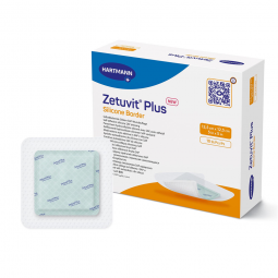 Zetuvit Plus Silicone Border Hartmann 413902-Zetuvit Plus Silicone Border Super Absorbent Dressing, 