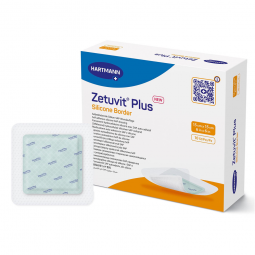 Zetuvit Plus Silicone Border Hartmann 413903-Zetuvit Plus Silicone Border Super Absorbent Dressing, 