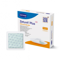 Zetuvit Plus Silicone Border Hartmann 413905-Zetuvit Plus Silicone Border Super Absorbent Dressing, 