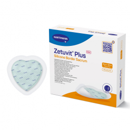 Zetuvit Plus Silicone Border Hartmann 413906-Zetuvit Plus Silicone Border Super Absorbent Dressing, 