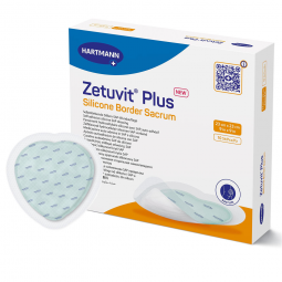 Zetuvit Plus Silicone Border Hartmann 413907-Zetuvit Plus Silicone Border Super Absorbent Dressing, 