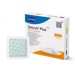 Zetuvit Plus Silicone Border Hartmann 413924-Zetuvit Plus Silicone Border Super Absorbent Dressing, 