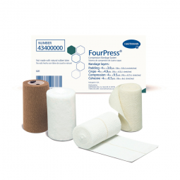 FourPress Hartmann 43400000-4 Layer Compression Bandage System FourPress Multiple Sizes Self-Adheren